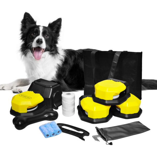 Pet Chase Toys,Interactive Dog Toys,Agility Training Equipment for Dogs,Pet Remote Control Toys